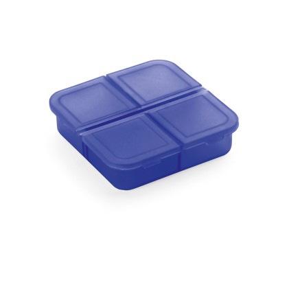 Porta Comprimidos de Plástico Com 4 Divisórias Personalizado Com Logo Porta Comprimidos de Plástico Com 4 Divisórias Personalizado Com Logo