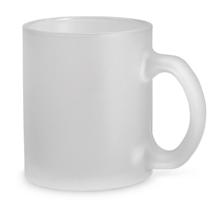 Caneca em vidro com efeito fosco (530 mL) personalizado