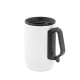 Caneca de viagem térmica em aço inox (400 mL) promocional
