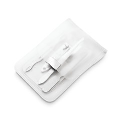 Kit Manicure 4 Peças em Bolsa de PVC Personalizado