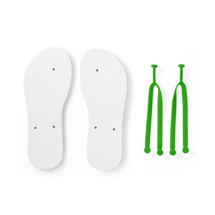Chinelos com Sola em EVA e Tira em PVC Personalizado Chinelos com Sola em EVA e Tira em PVC Personalizado