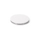 Espelho redondo de dupla face com exterior em PU mate promocional