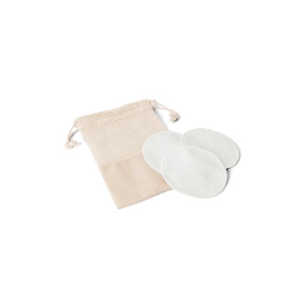 Conjunto de 3 discos de limpeza facial laváveis e reutilizáveis brinde