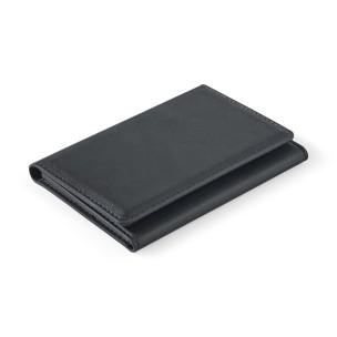 Carteira magnética em PU de grande capacidade com bloqueio RFID personalizado
