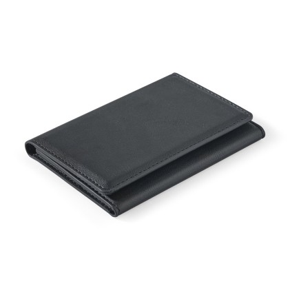 Carteira magnética em PU de grande capacidade com bloqueio RFID personalizado