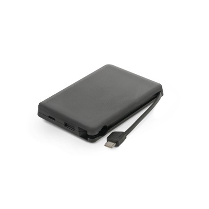 Bateria Portátil em ABS 100% Reciclado 10.000mAh Promocional Bateria Portátil em ABS 100% Reciclado 10.000mAh Promocional
