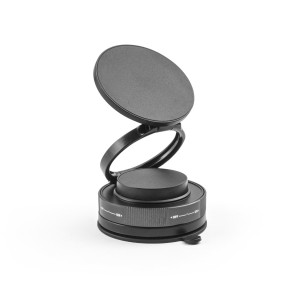 Suporte magnético para celular com sistema de fixação em vácuo para superfícies lisas e não lisas (rotação de 360º) brinde