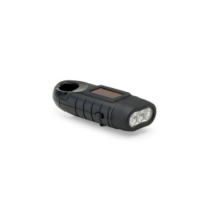 Lanterna compacta de 0'5 W em ABS, com 3 LEDs brancos com 90 lumens com logotipo