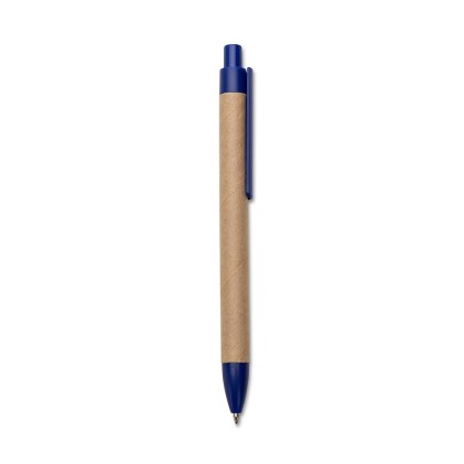 Caneta eco. com det. plástico personalizado