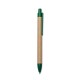 Caneta eco. com det. plástico personalizado