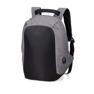 Mochila anti-furto usb 24l promocional
