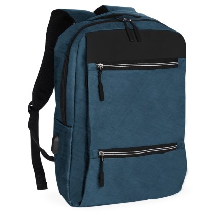 Mochila nylon usb 20l  para brinde