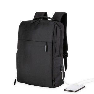 Mochila de nylon usb 20l para brinde