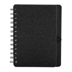 Caderneta kraft b6 com porta caneta personalizado