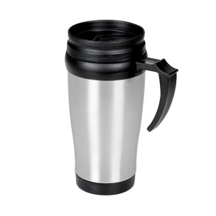 Caneca 400ml com tampa personalizado