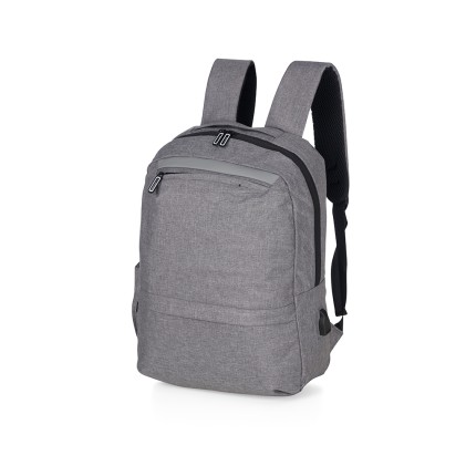 Mochila de nylon usb 21l promocional