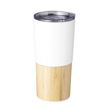 Copo térmico bambu 600ml personalizado