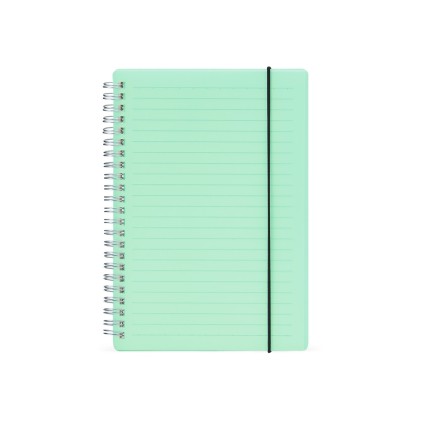 Caderno com capa plástica personalizado