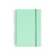 Caderno com capa plástica personalizado