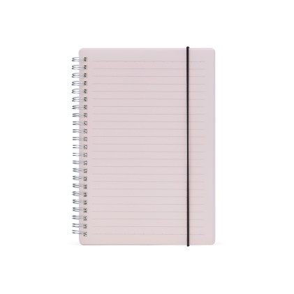 Caderno com capa plástica personalizado