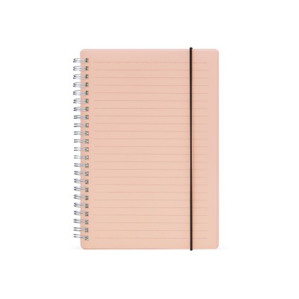Caderno com capa plástica personalizado