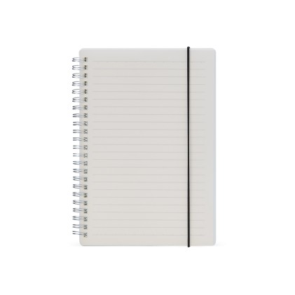 Caderno com capa plástica personalizado