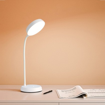 Luminária articulável recarregável 10 leds promocional