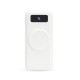 Power bank 10.000mah com carregamento via indução ou via cabo personalizado