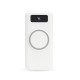 Power bank 10.000mah com carregamento via indução ou via cabo personalizado
