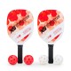 Kit raquetes pickleball 6 peças personalizado