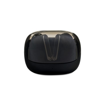 Fone de ouvido bluetooth com case carregador personalizado