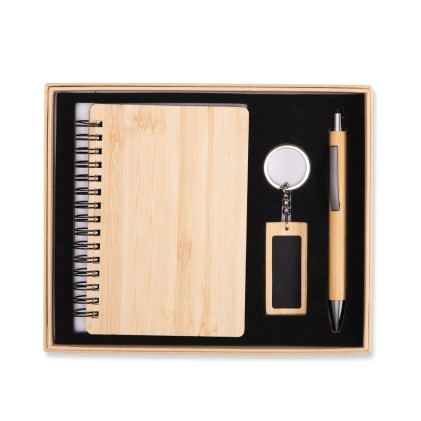 Kit executivo ecológico 3 peças para brinde Kit executivo ecológico 3 peças para brinde