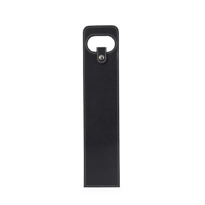 Porta vinho em couro personalizado