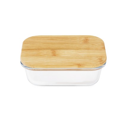Marmita vidro 300ml com logotipo